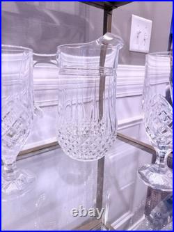 Elegant Vintage Cut Crystal Barware & Table Set Heavy Lead Crystal, Waterford