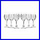 Elegant and Modern Decorative Design White Wine Glassware Set Set of 6, 10 oz