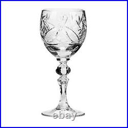 Elegant and Modern Decorative Design White Wine Glassware Set for Parties