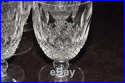 Estate Set Of 12 Signed Waterford Crystal Colleen Wine Water Glasses 5.25 T #13