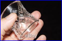 Estate Set Of 12 Signed Waterford Crystal Lismore Napkin Rings Ring # 12