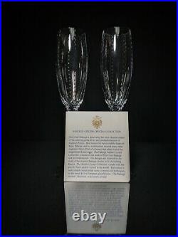 Faberge Atelier Crystal Champagne Glasses NIB