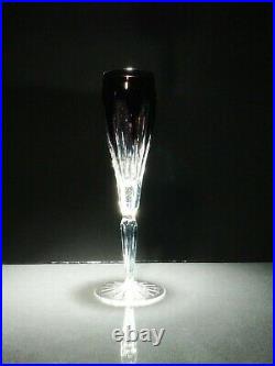 Faberge Crystal Lausanne Colored Flutes NIB