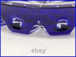 Faberge Crystal Xenia Blue Tumbler & Coaster