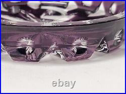 Faberge Crystal Xenia Purple Tumbler & Coaster