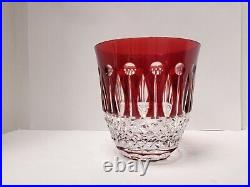 Faberge Crystal Xenia Red Tumbler & Coaster