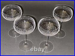 Fabulous Vintage Set of Four Wedgwood Vera Wang- Sequin Champagne Saucer