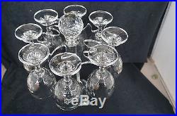 Fancy Vintage Crystal Wine crystal Cups Dining Set China Glassware #J32
