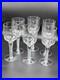 Fine Crystal Air Twist Wine Glasses Set of Six