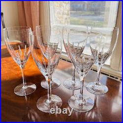 Firelight Clear Lenox Crystal Iced Tea Water Wine Glasses Goblets 8-1/4