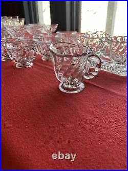 Fostoria Colony Glassware Bulk 66 Item Set
