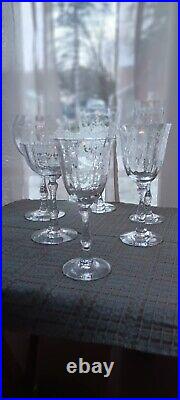 Fostoria/Lenox Clear Etched Stemware Navarre Service For 8, 48 Glasses