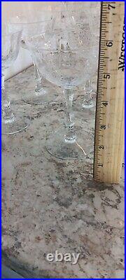 Fostoria/Lenox Clear Etched Stemware Navarre Service For 8, 48 Glasses