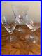 Fostoria etched glassware Nosegay pattern crystal set