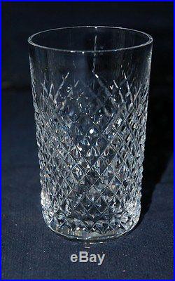 Gorgeous Set Of 8 Waterford Crystal 12 0z. Tumblers Glasses Alana Pattern