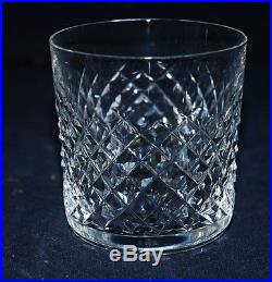 Gorgeous Set Of 8 Waterford Cut Crystal Old Fashioned Glasses Tumblers Alana