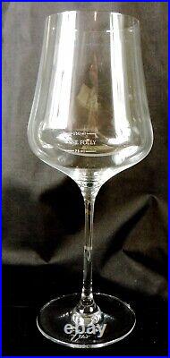 Gabriel-Glas One For All Set of 4 Brand New Signed Wine Folly Crystal Wine Glass