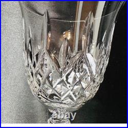 Galway Irish Crystal Longford Red Wine Stems Set of 4 Cut Glass 7 inch Ireland