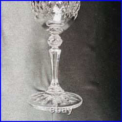 Galway Irish Crystal Longford Red Wine Stems Set of 4 Cut Glass 7 inch Ireland