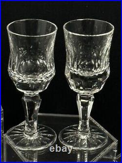 Galway Irish crystal Old Galway Cordial Glasses 4-1/8 Set Six (6) Discontinued