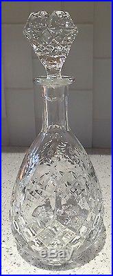 Genuine Rogaska Gallia crystal brandy decanter 5-pc. Set