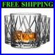 German Crystal Glassware Set for Whiskey & Cocktails 11 Oz, Dishwasher Safe