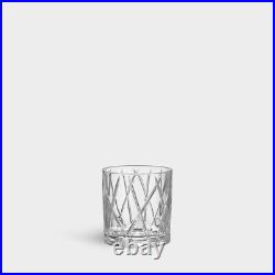German Crystal Glassware Set for Whiskey & Cocktails 11 Oz, Dishwasher Safe