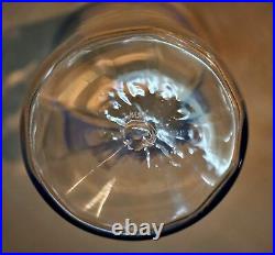 Giberto Arrivabene Murano Crystal Water Wine Drinking Glasses Set of 5