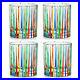 Glassware Bellagio Stemless Wine Glass Old Fashioned Glass Set Of Four