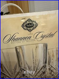Godinger Dublin Shannon Crystal Footed Iced Tea/ Water GobletsSet of 12 Godinger Dublin Shannon Crystal Footed Iced Tea/ Water GobletsSet of 12
