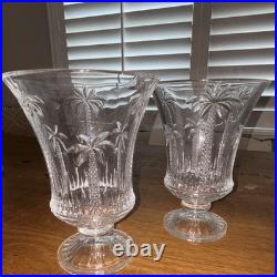 Godinger Shannon South Beach Crystal Pitcher, Crystal Hurricane & 4 Glasses Set