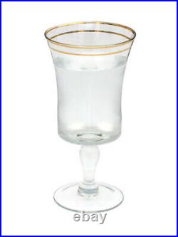 Gold Rim Drinking Glassware Sets