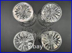 Gorgeous Set of 4 WATERFORD CRYSTAL Adare (Cut) Champagne /Sherbet Glasses MINT