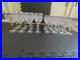 Gorham Crystal Lady Anne Complete 24pc Set 12 Water 12 Wine Goblets Glasses