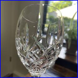 Gorham Crystal Lady Anne Complete 24pc Set 12 Water 12 Wine Goblets Glasses