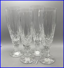Gorham Lady Anne Crystal Pilsner Glasses Set of 4