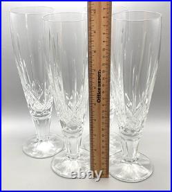 Gorham Lady Anne Crystal Pilsner Glasses Set of 4