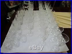 Great wedding gift, Wedgewood Galway Irish Crystal Set 34 pieces or buy pieces