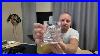 Hand Cut Crystal Whiskey Glasses Set Of 2 Lead Free Old Fashioned Glass With Heavy Base