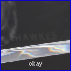 Hawkes Crystal Donisel Water Goblet Set of 4 VTG 6.25h