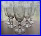 Hawkes Crystal Water Goblets Surrey Pattern Set of Six Mid Century