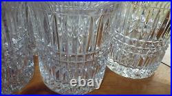 Heavy Whiskey Glasses On the rocks tumblers juice glasses Thick Vertical line 6