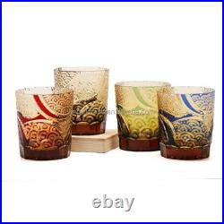 High-end Hand Engraved Whisky Glass Set for Collection Party Use