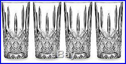 Highball Glass Crystal Glasses Barware Cocktail Tumblers Drinking Bar Set of 4