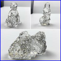 Huge Lot of 21 Waterford Crystal Marquis Nativity and Christmas Set Figures
