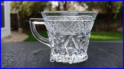 Imperial Cape Cod Crystal 12 Punch Bowl#10b 16 Underplate 20v Set With 12 Cups