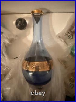 Interglass set of 7 items, The Glassmakers, made in Italy, Florence, multicolor