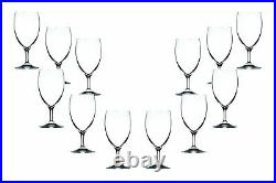 Invino Water Goblet Glasses Set 12 Oz, Crystal Goblets, Glassware Set of (12)