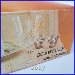 JG Durand Chantilly 9007931 6-Pcs. Taille Beaugency Drinking Glasses