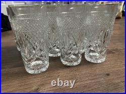 JG Durand Cristal d'ArquesLuminare Highball Clear TumblersCrystal Set of 12 JG Durand Cristal d'ArquesLuminare Highball Clear TumblersCrystal Set of 12